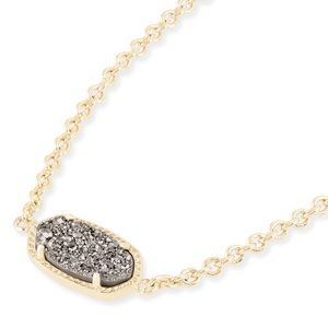 Kendra Scott Silver Drusy / Gold bracelet